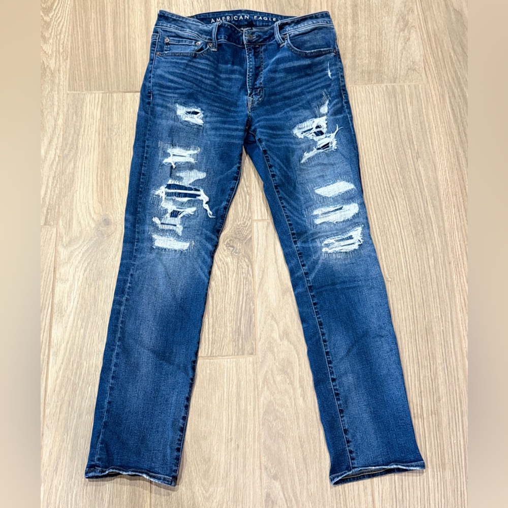 American Eagle Outfitters Men’s Slim Straight Jeans